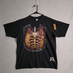 NWOT Bring Me The Horizon Mens Ribcage Japan Tour T Shirt Size Medium